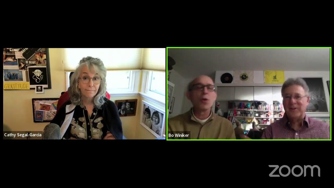 Cathy Segal-Garcia’s Noontime Hang, featuring Bo Winiker & his brother, Bill Winiker!
