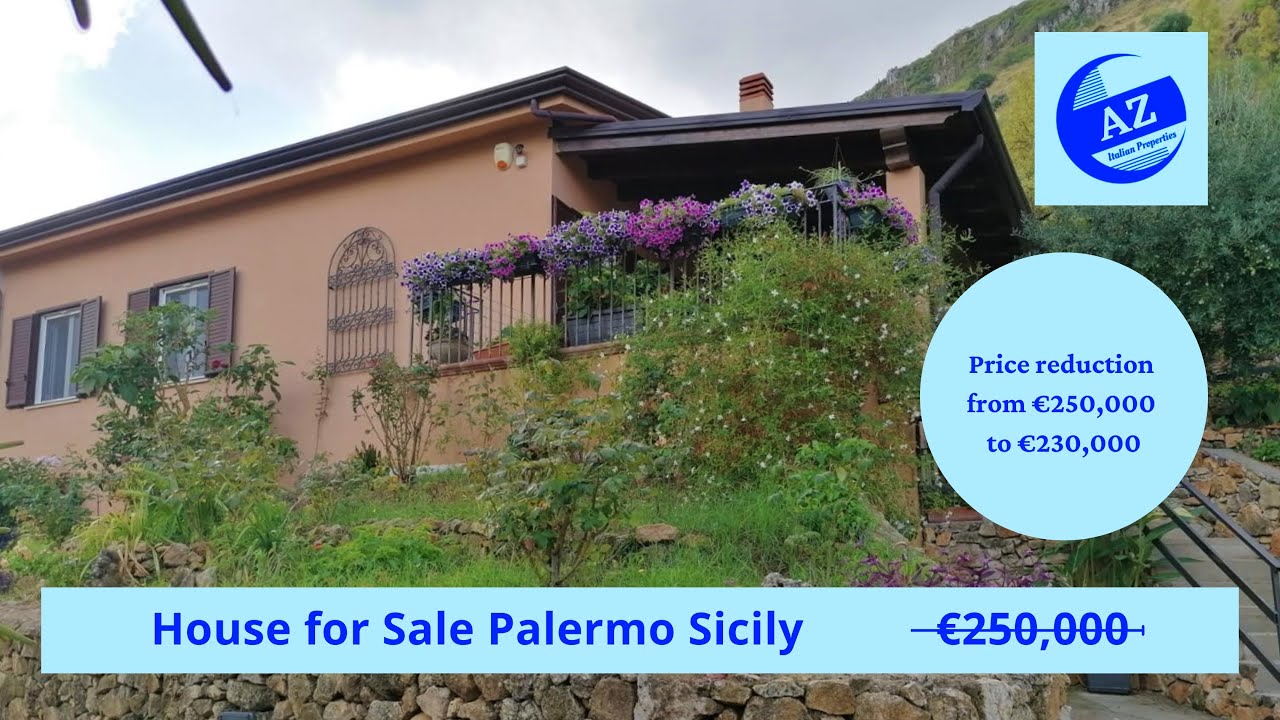 House for Sale Palermo Sicily Price reduction from €250,000 to €230,000