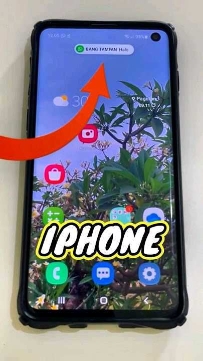 Cara Bikin Notifikasi Lingkaran Whatsapp Iphone di Android #AntiGaptek #YukCariTau #TipsAndTricks
