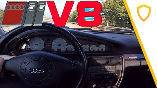 Audi S6 4.2 MANUAL - 100-200kp/h STILL a FAST SALOON? S6 C4 POV