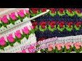 80 . #TUNUS #İŞİ #TOMURCUK #GÜL YAPIMI AFGAN İŞİ #TUNUSIAN #CROCHET #ROSES