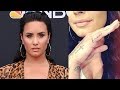 Demi Lovato Gets NEW TATTOO After Revealing Relapse
