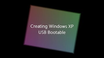 Creating Windows XP USB Bootable using WinSetupFromUSB