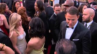 Golden Globes 2015: Limo Arrivals 1- Reese Witherspoon, Jennifer Lopez, Channing Tatum | ScreenSlam