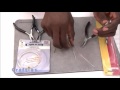 Using Pin Vice to Twist Square Wire