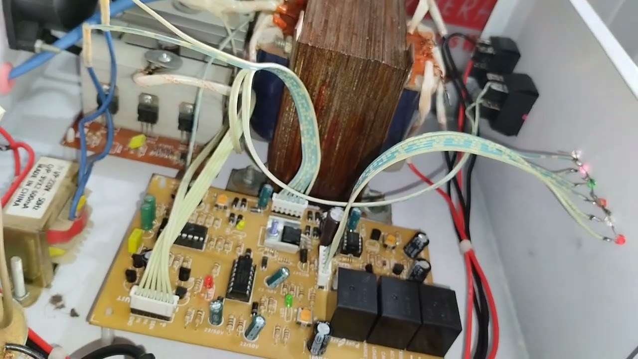 Make 600VA IPS Using 3 Relay Board. Part-2 Adjustment Hz, Voltage,OL and Charging