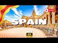 SPAIN and MUSIC | Exploring Spain and Listening to Its Music | 4K UHD Video Live