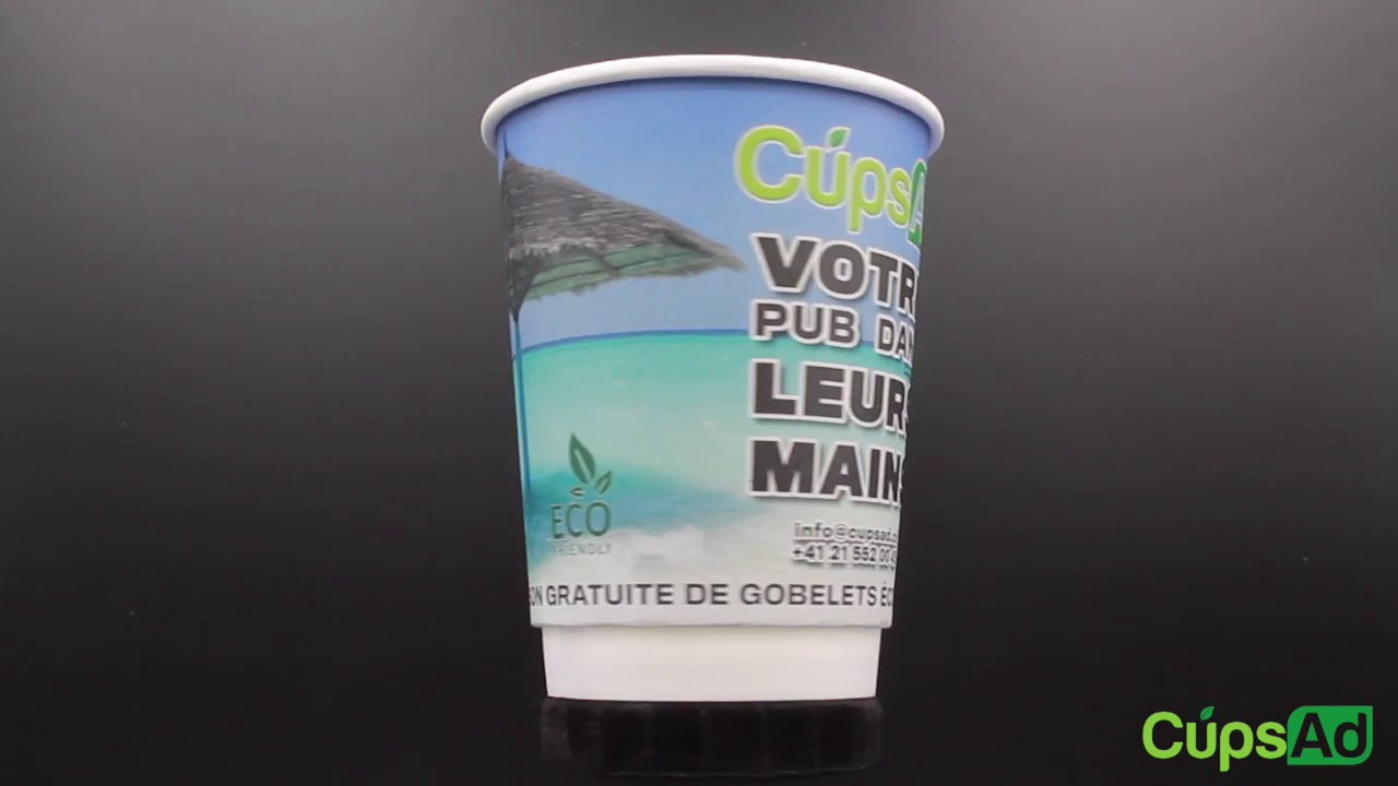 CupsAd -  Gobelet publicitaire - Tropical Cup