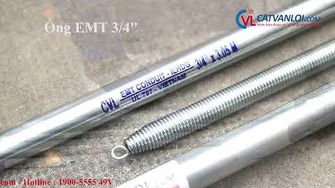 Cách uốn ống thép luồn dây điện EMT đơn giản, nhanh chóng