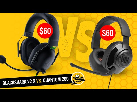 Razer BlackShark V2 X vs. JBL Quantum 200! BEST NEW $60 Gaming Headsets?