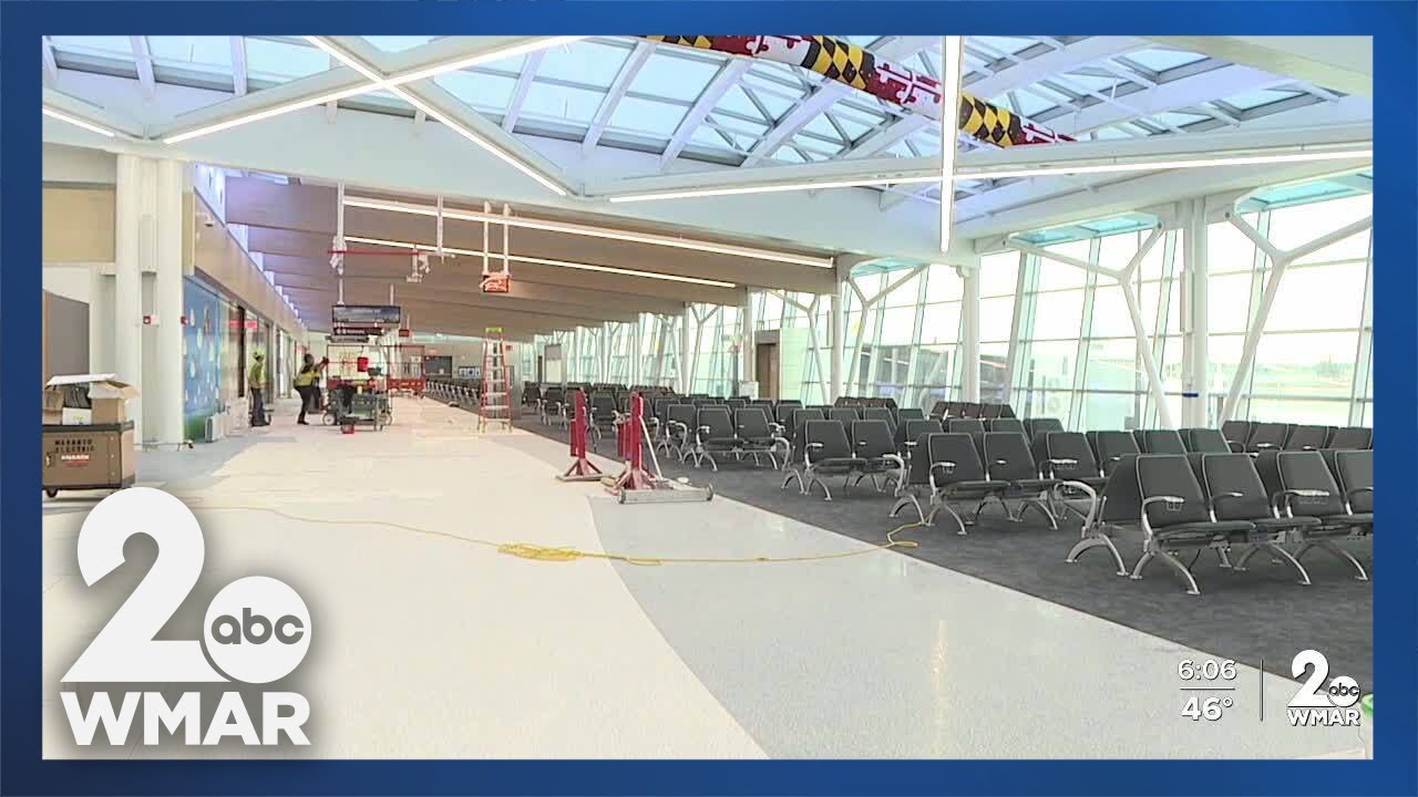 BWI unveils $425M expansion with new connector opening Jan. 9 - YouTube