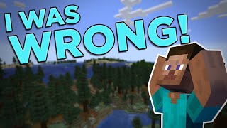Minecraft&#39;s world IS FLAT | The SCIENCE of Minecraft