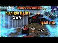 "CRAZY 1v4 CLUTCH! 🔥 iPad M5 Gameplay | PubgMobile Best Moments"