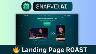 Snapvid.ai Review - Video Content Generator Saas
