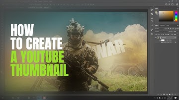 How to create a YouTube Thumbnail | Photoshop tutorial
