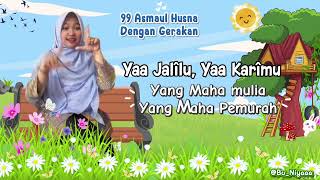 Bismillah 99 Asmaul Husna dengan gerakan versi Reggea 😇🥰 