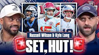 Russell Wilson & Kyle Long react to Chiefs, Pats, Cowboys, Jags, Panthers | Set, Hut! Ep. 4