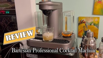 Bartesian Professional Cocktail Machine Review - Is It Worth It?