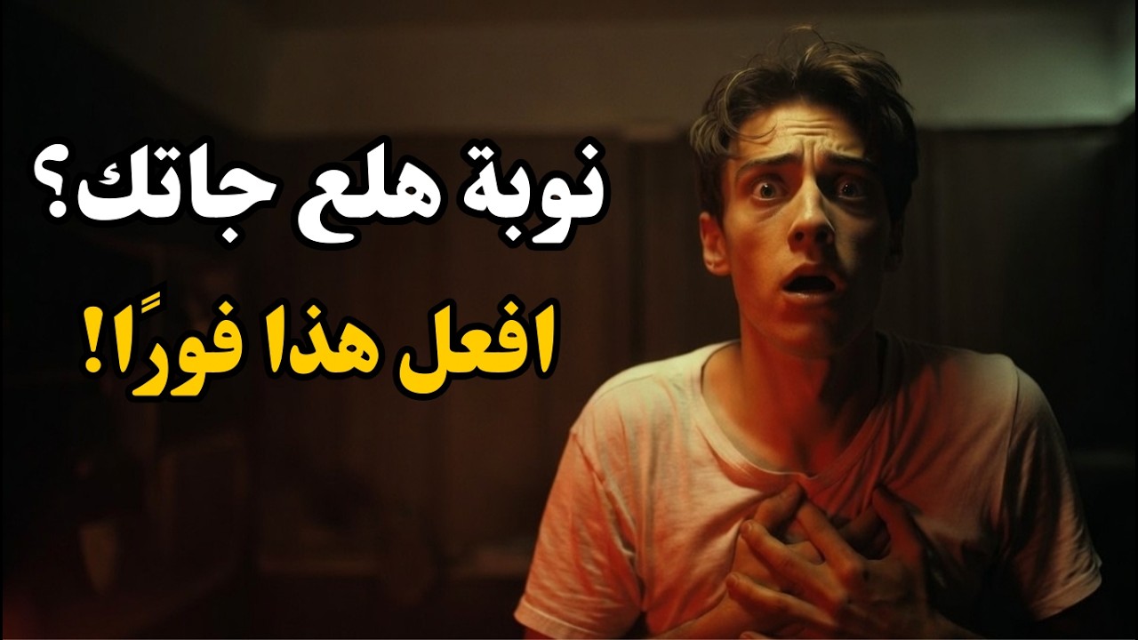 كيف أوقف نوبة هلع في 30 ثانية؟ 😱