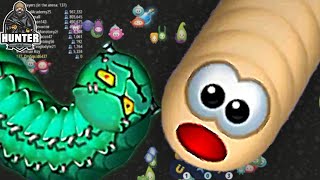 wormzoneio 🐛 MrHunter "Best snake gameplay #72 #wormszoneio #games screenshot 5