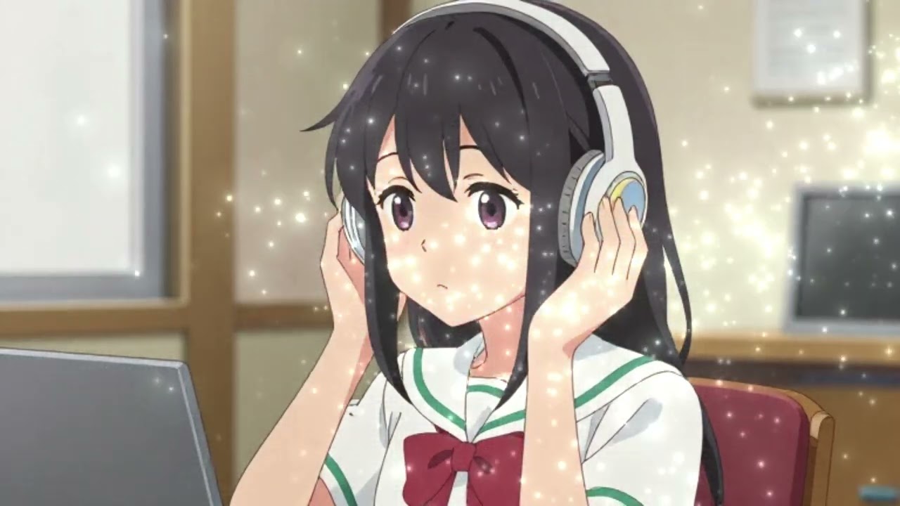 勉強に集中してる少女💻!!  LOFI short sound