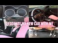 DECORATE MY NEW CAR WITH ME | + AMAZON UNBOXING | DETAILING ETC... | AVA GALORE