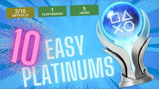 10 Platinum Trophies That Are Quick And Easy