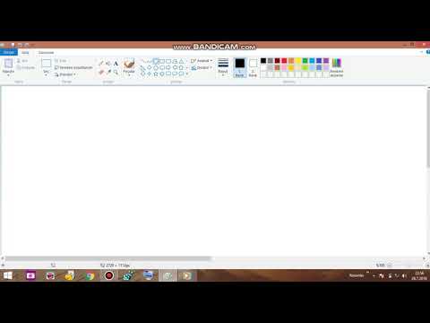 Paint'ten nasıl türk bayragi çizilir