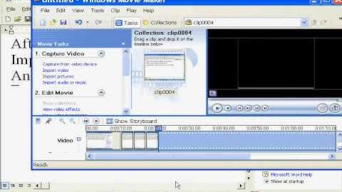 How to put pivot vids on windows movie maker.