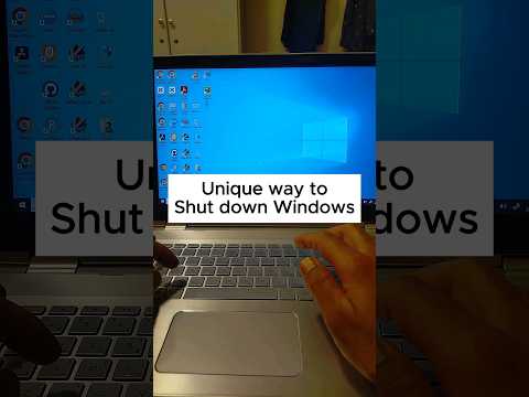 🔥 Very Unique 😱 Way to Shut Down Windows #shorts #viralshorts #trendingshorts