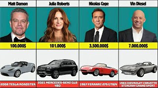 Most Expensive Car Of Hollywood Celebrities - Ranked By Cheap to Expensive