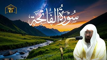 سورة الفاتحة لفضيلة الشيخ عبد الرحمن السديس