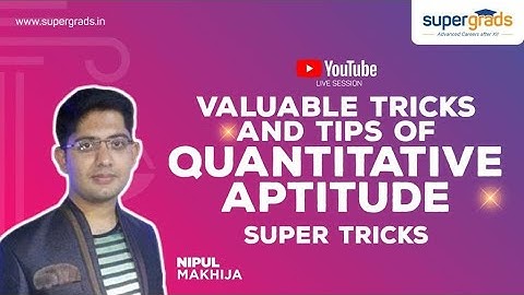 Percentages - Valuable Tricks and Tips to Solve Percentage Questions | Quantitative Aptitude