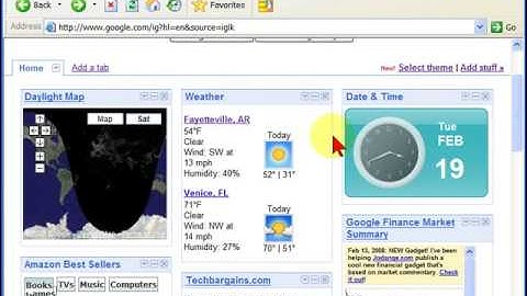 iGoogle Customize Google for better results