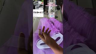 how to use 1" cancan netted gown esayway for beginners tamil #trending #sewing #gown #shortsviral