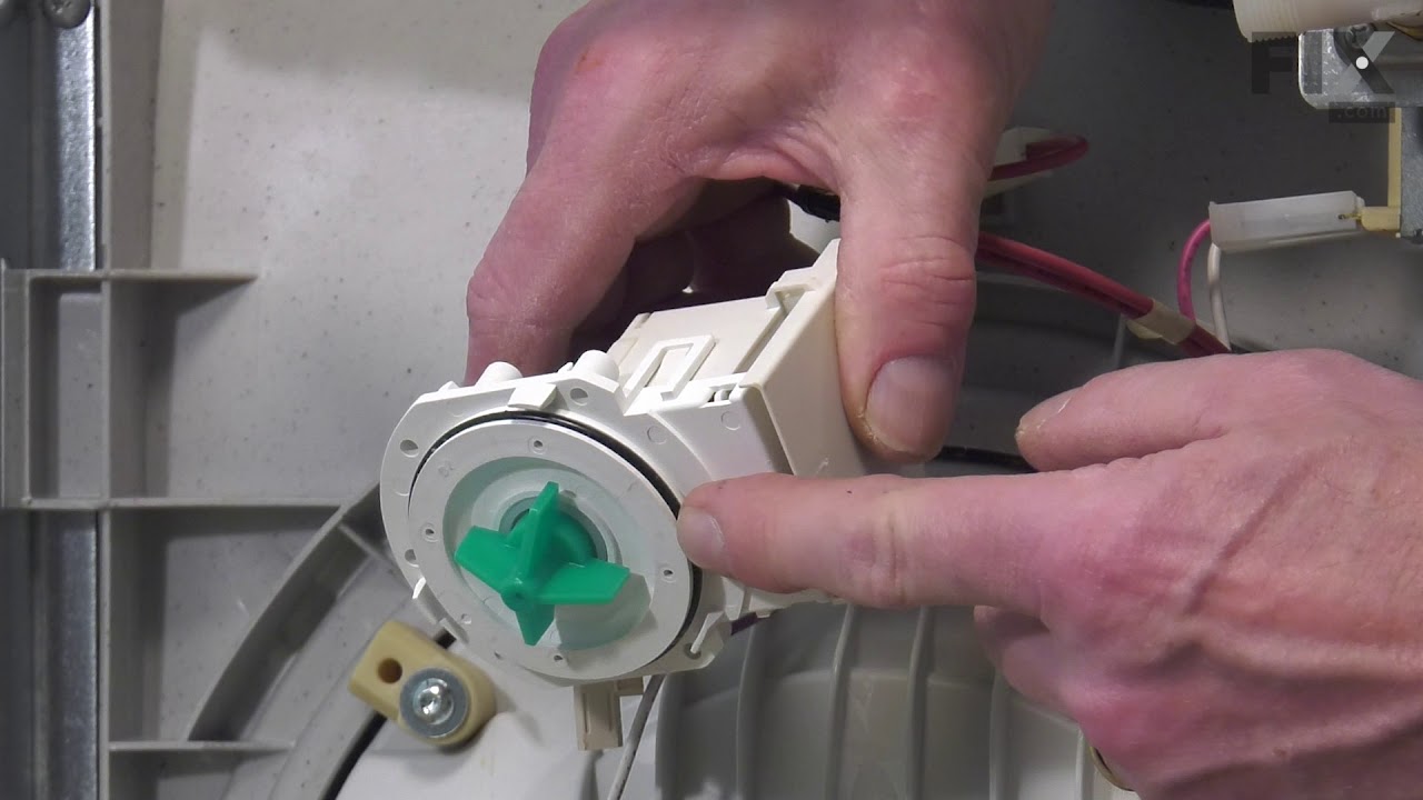 Frigidaire Dishwasher Repair - How to Replace the Drain Pump - YouTube