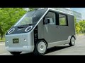 Japans first lcv vehicle designed inspired by puzzles new hwe electro puzzle kei van concept