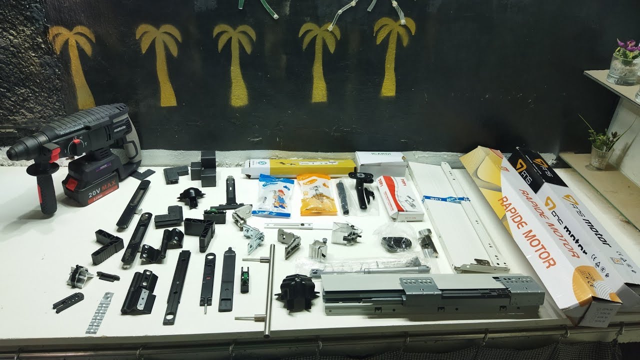 تعلم جميع أسماء إكسسوارات الألمنيوم......؟