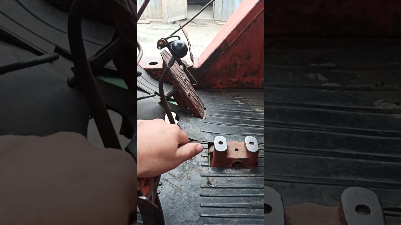 Видео ответ ,самодельная педаль сцепления и блокировка валиков передач ...