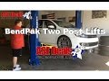 Bendpak xpr10aslp two post car lifts from asedeals