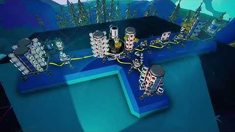 Example of an automated soil centrifuge line