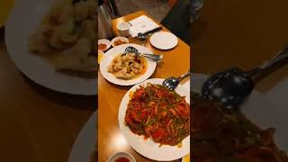 보라앙마 오늘은 신논현중식당 상해루 가서 맛난 요리 식사 하고 왔지요💕