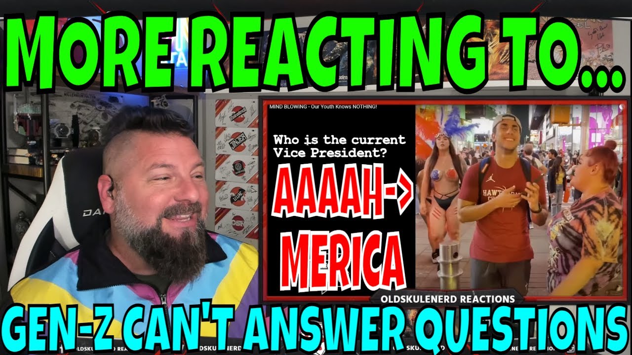 GENX РЕАКЦИЯ на то, что поколение Z не может ответить на более простые вопросы — OLDSKULENERD