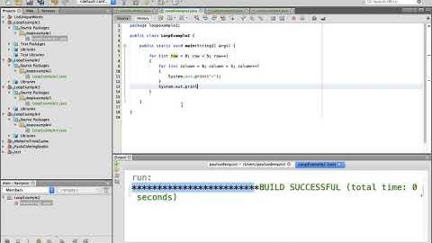 Introduction to Loops - Part 2 (using nested For Loops to iterate in a grid-like manner)