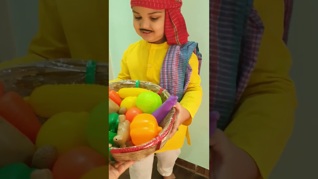 Vegetable Seller/ Community helper/ Sabji wala/ School Fancy dress