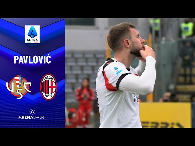 PAVLOVIĆ DONOSI POBEDU MILANU U 90. MINUTU | Cremonese - Milan | 01.03.2026.