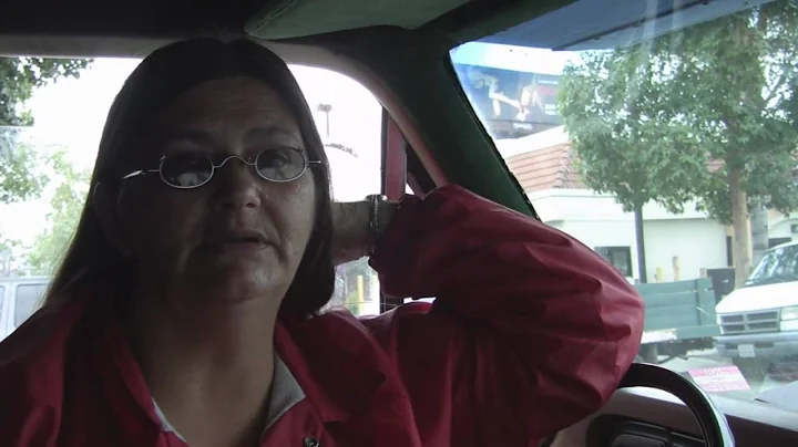 Debbie lives in a camping trailer with five other ...