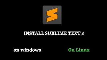Installation of Text Editor (Sublime Text) in Hindi.