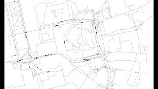 Multi-Agent traffic simulation based on OpenStreetMap data (AMAZ3DSim)