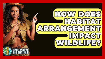 How Does Habitat Arrangement Impact Wildlife? - Ecosystem Essentials